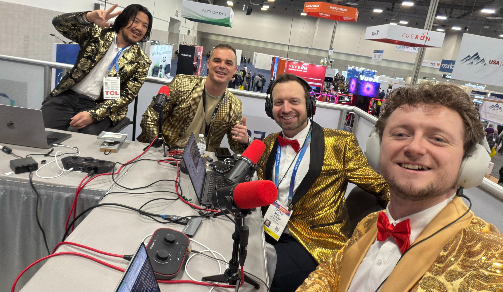 The Shortcut podcast team at CES 2026